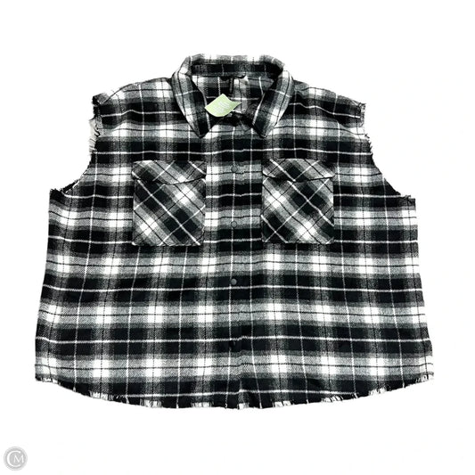 Vest Other By Divided In Plaid Pattern, Size: 4x