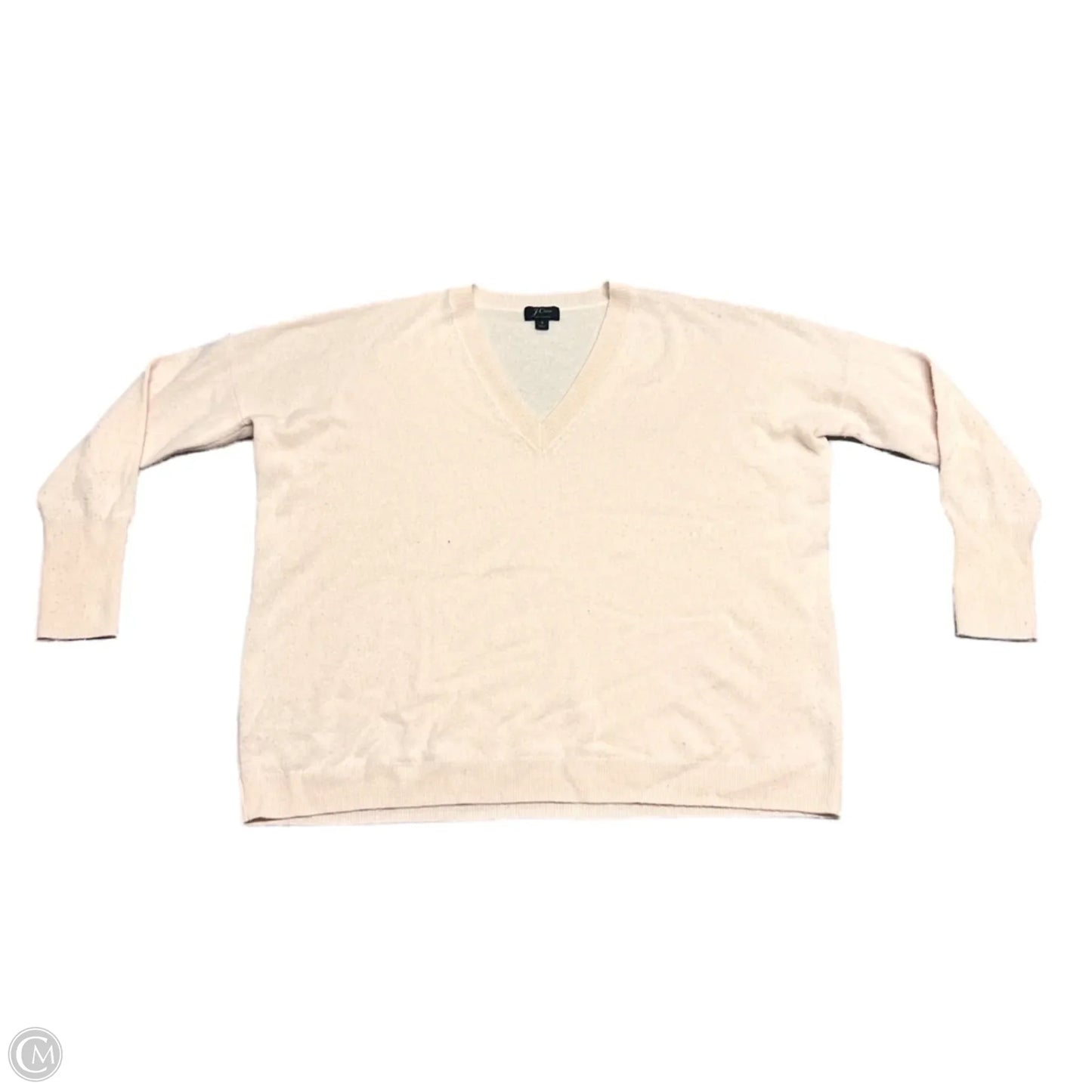Sweater Cashmere By J. Crew In Peach, Size: S