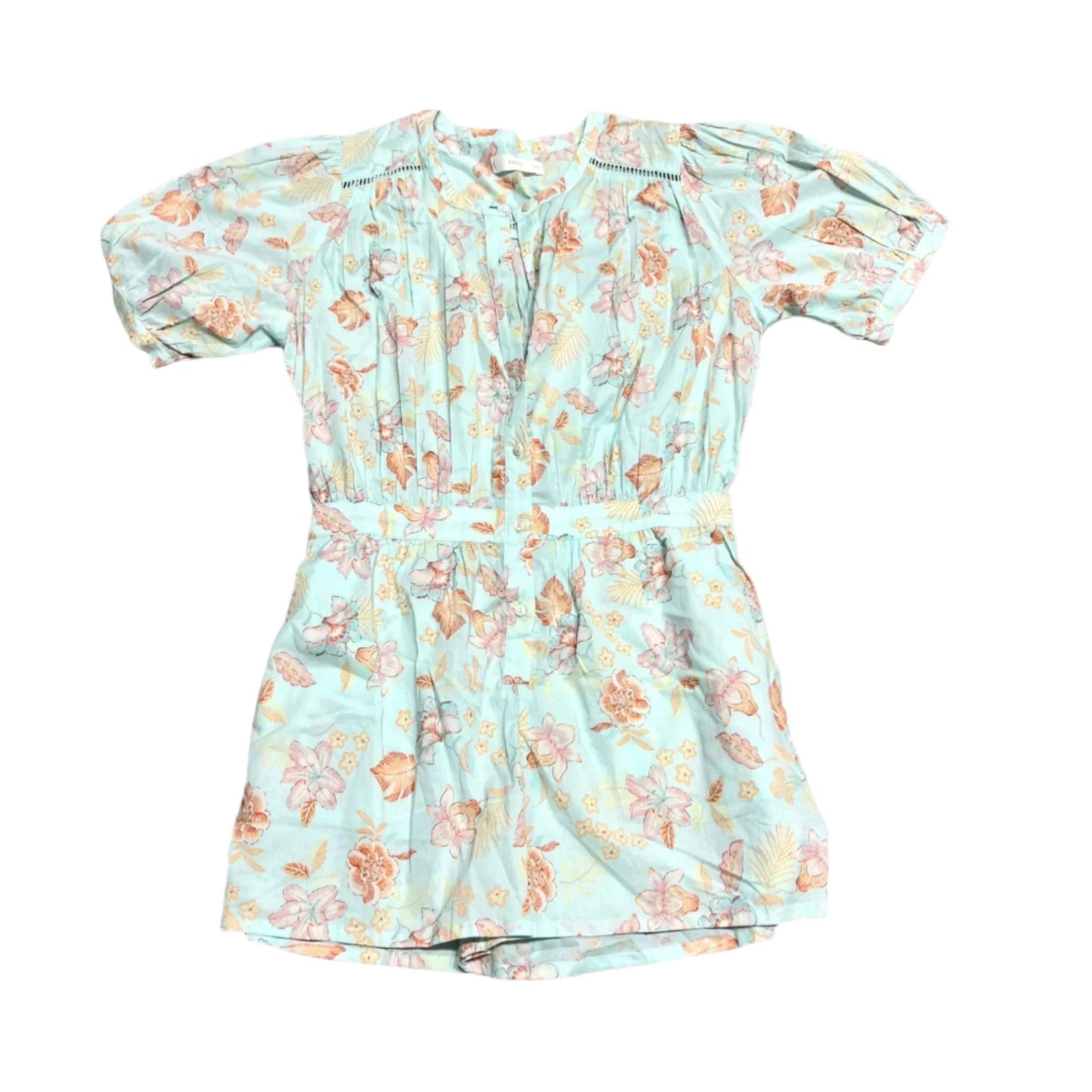 Romper By Mng In Blue & Orange, Size: M