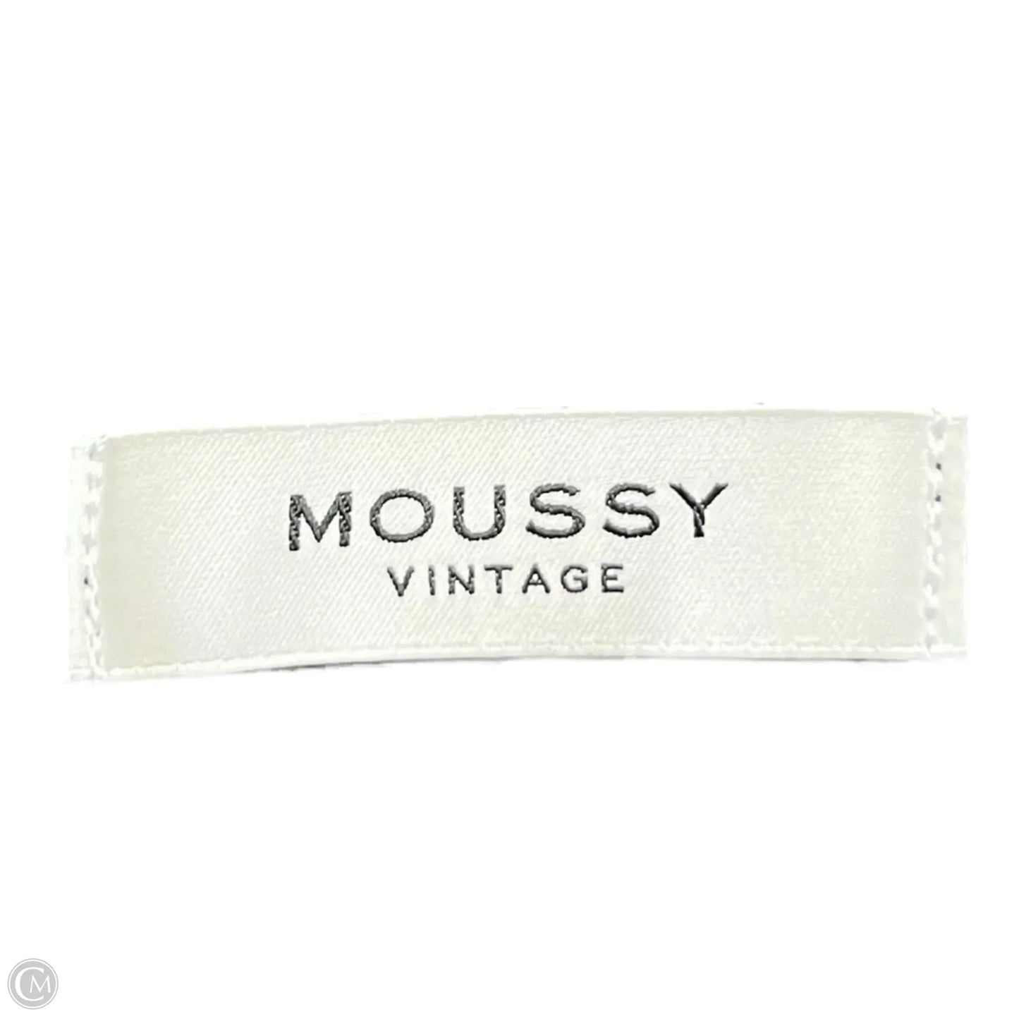 Jeans Straight By Moussy In Grey Denim, Size: 4