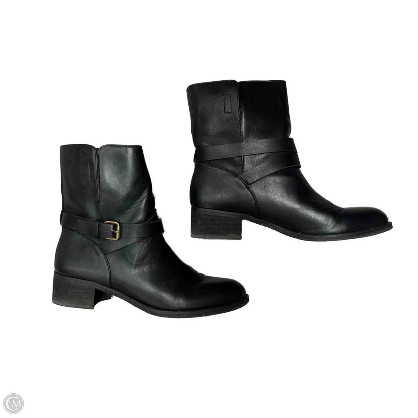 Boots Ankle Heels By J. Crew In Black, Size: 9.5