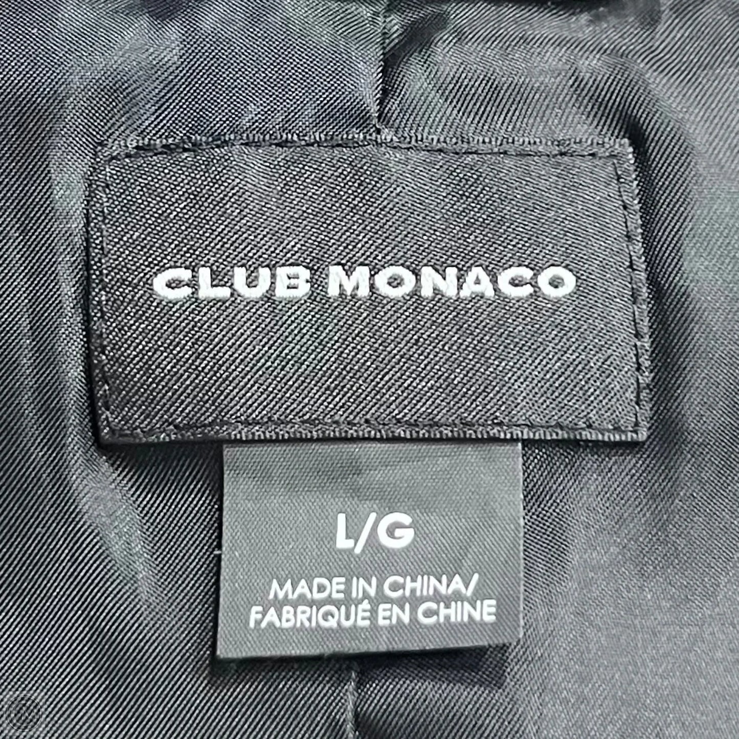 Jacket Other By Club Monaco In Black, Size: L