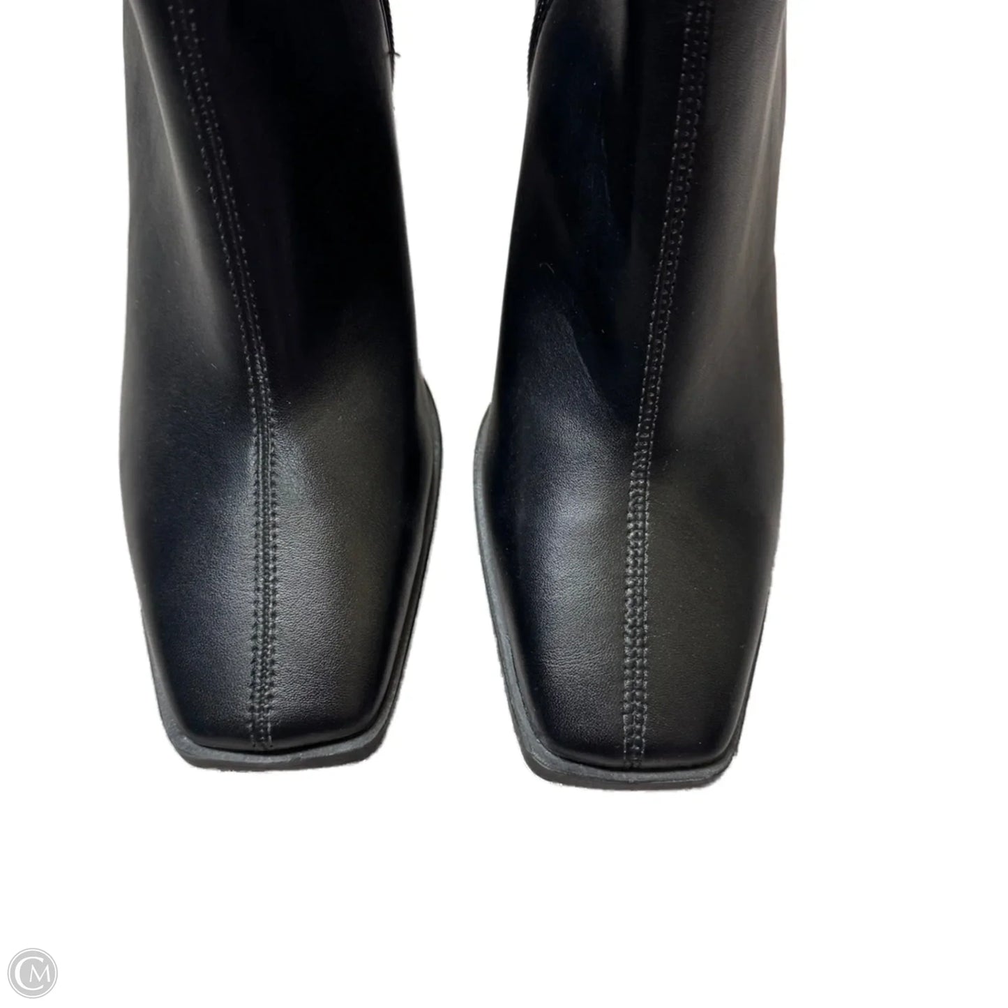 Boots Ankle Heels By Forever 21 In Black, Size: 7