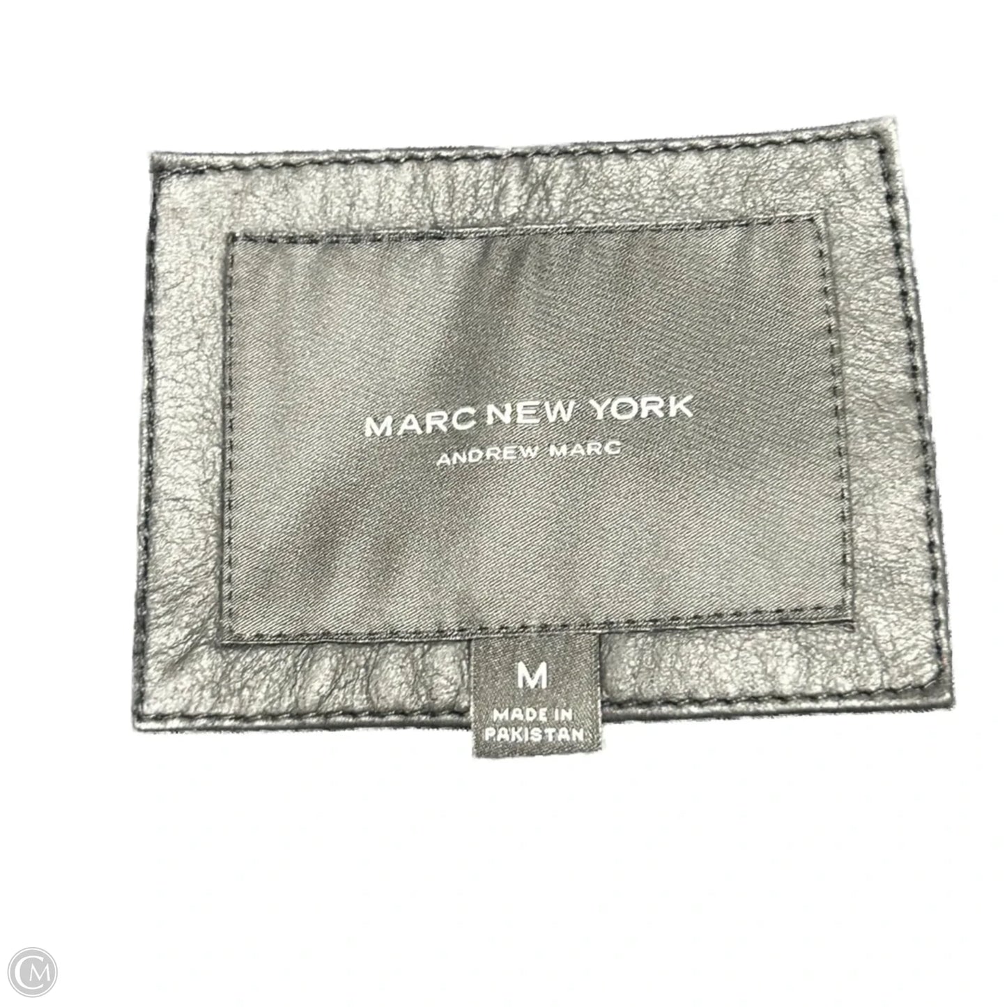 Jacket Moto Leather By Marc New York In Black, Size: M