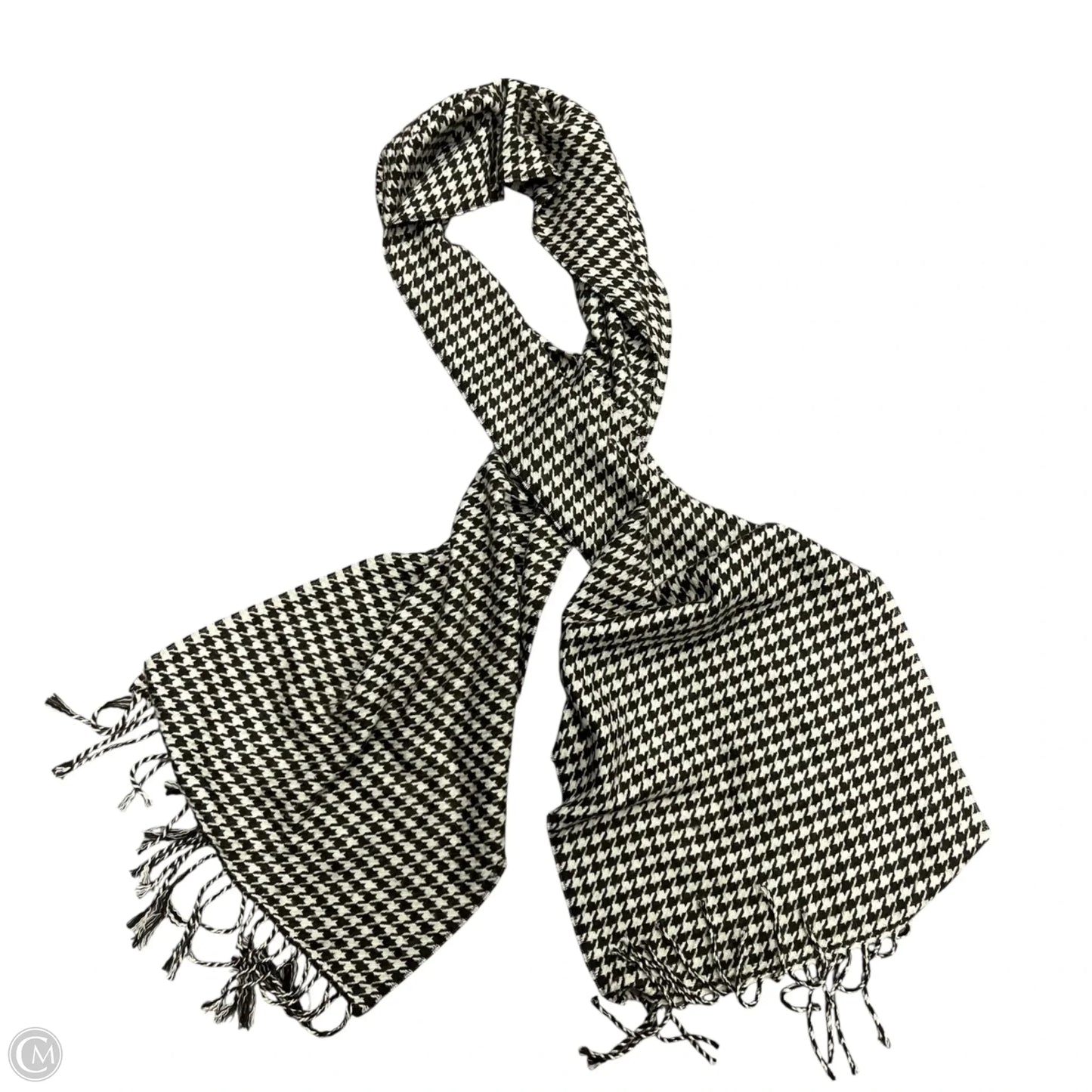 Scarf Cashmere In Brown & Cream