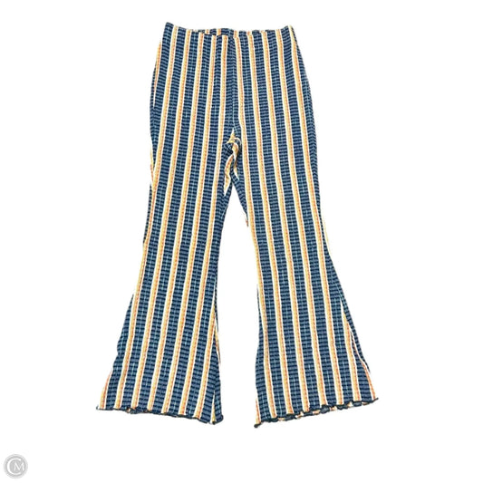 Pants Wide Leg By Free People In Blue & Orange, Size: M