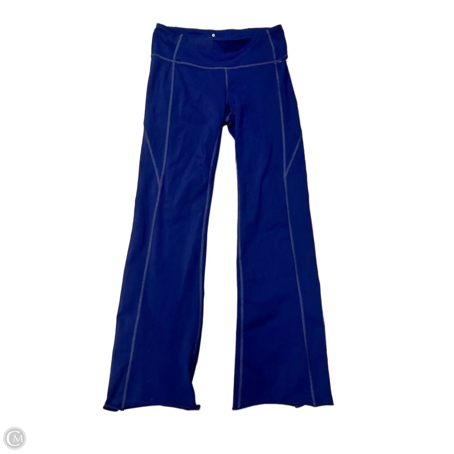 Athletic Leggings By Athleta In Blue, Size: 4