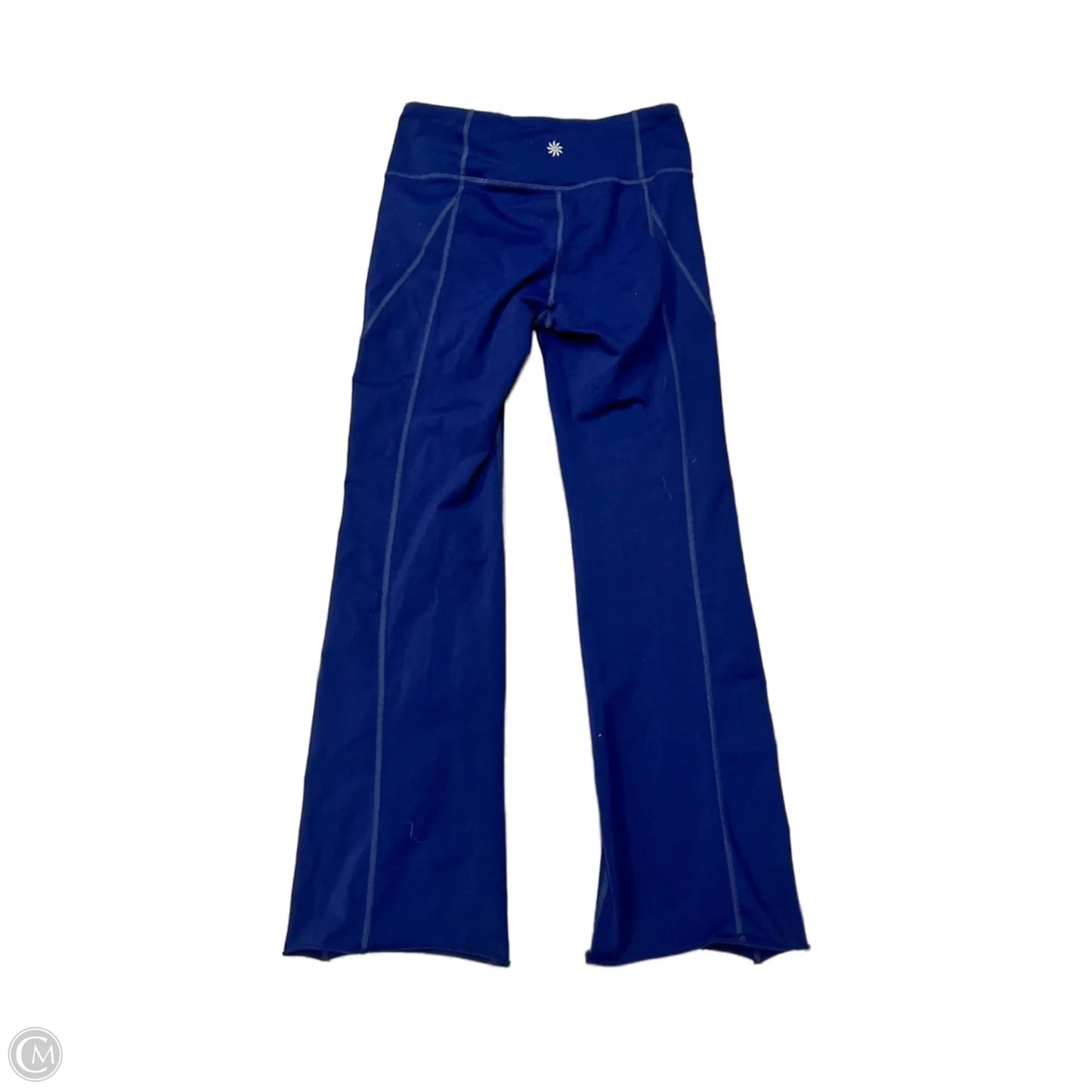 Athletic Leggings By Athleta In Blue, Size: 4