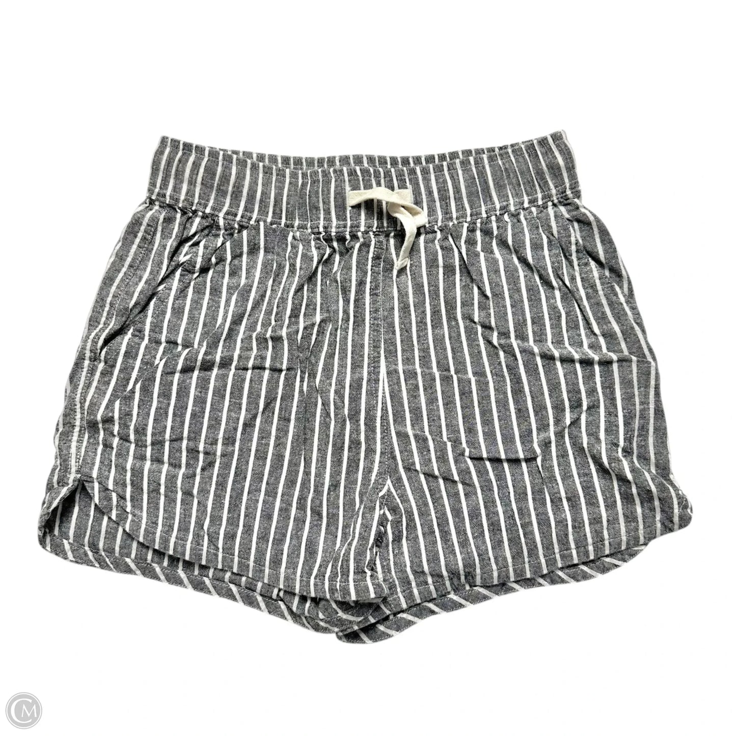 Shorts By Marine Layer In Grey & White, Size: 0
