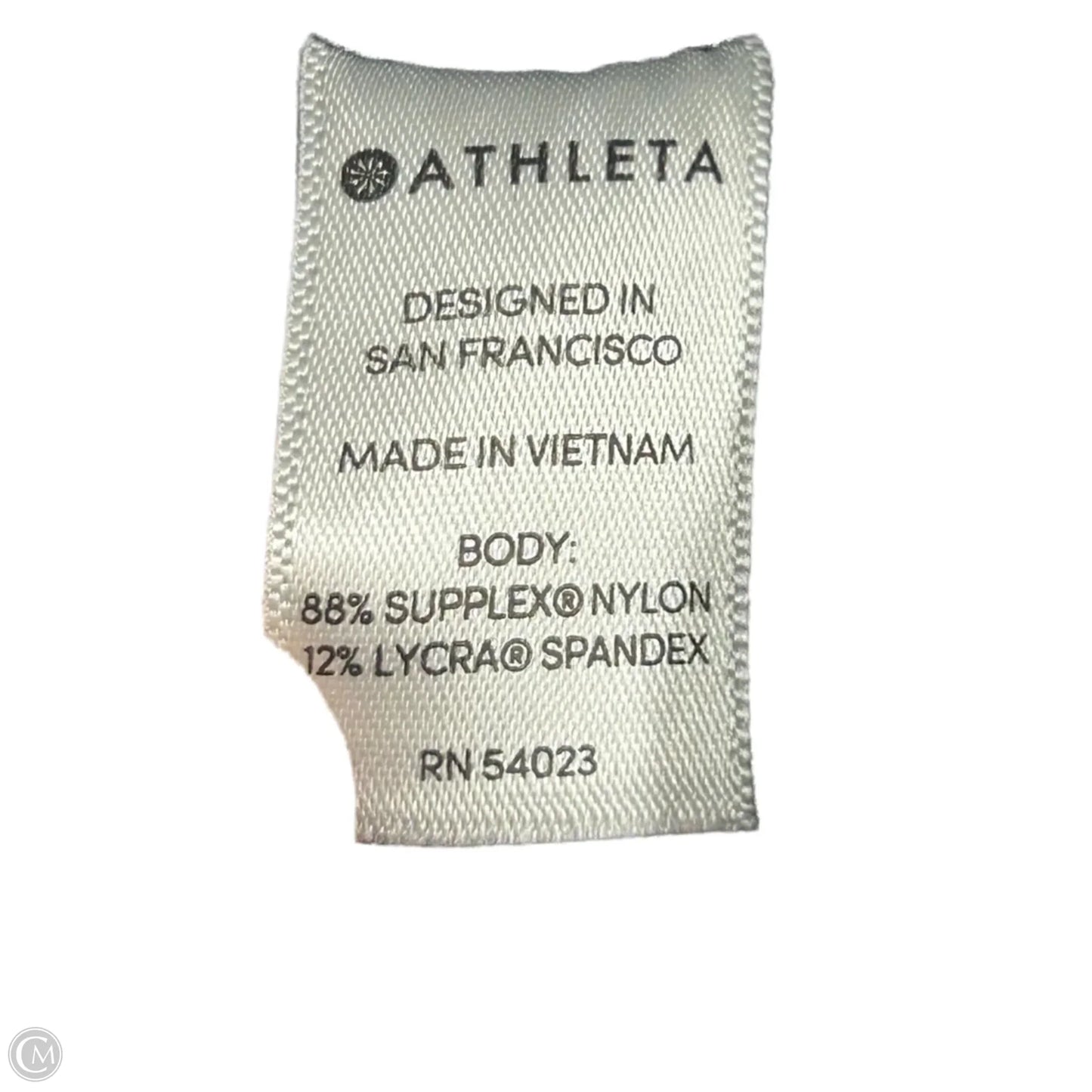 Athletic Leggings By Athleta In Black, Size: 4