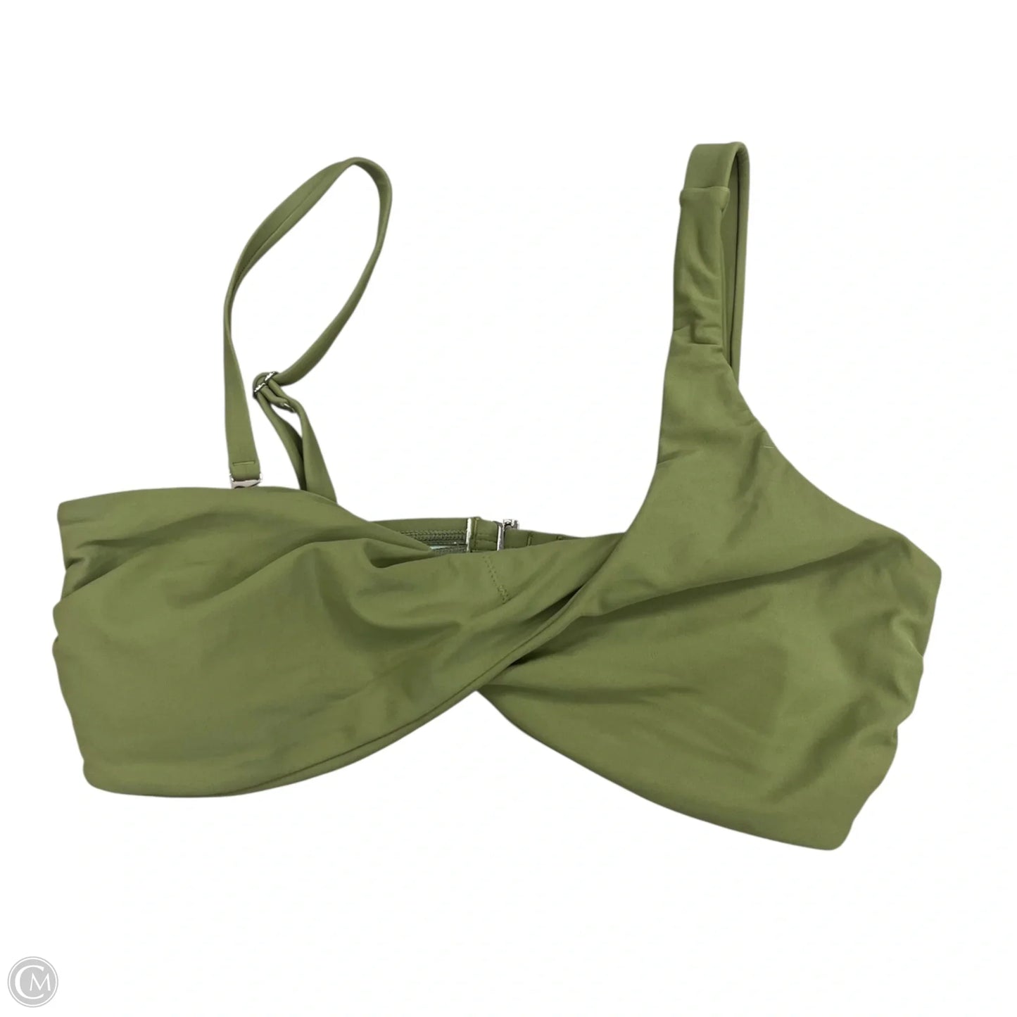 Swimsuit Top By Cupshe In Green, Size: M