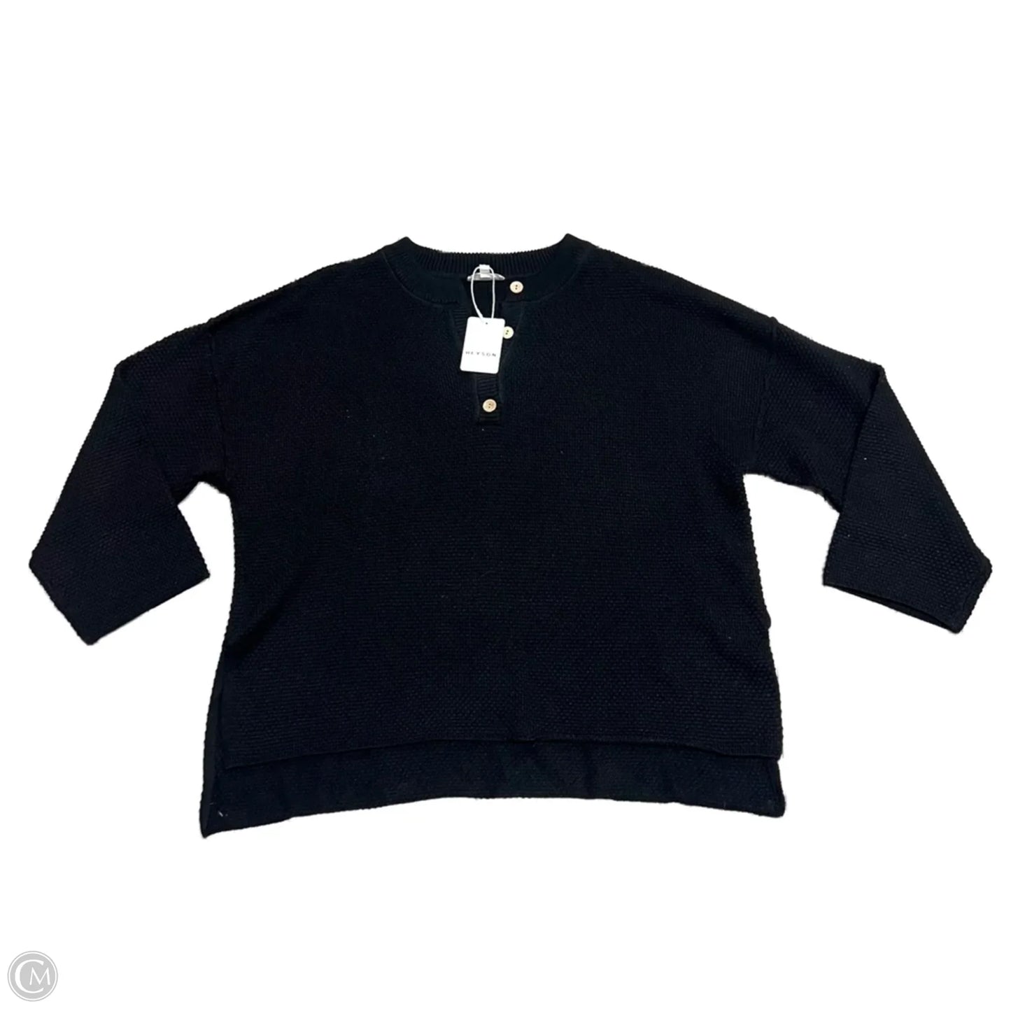 Sweater By Heyson In Black, Size: 1x