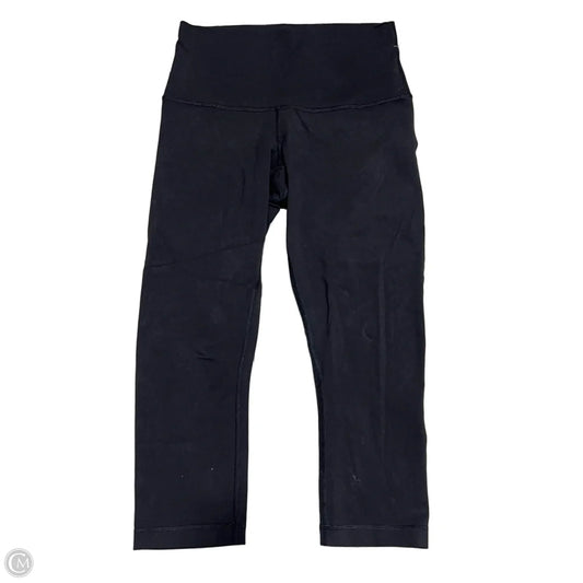 Athletic Capris By Lululemon In Black, Size: 8