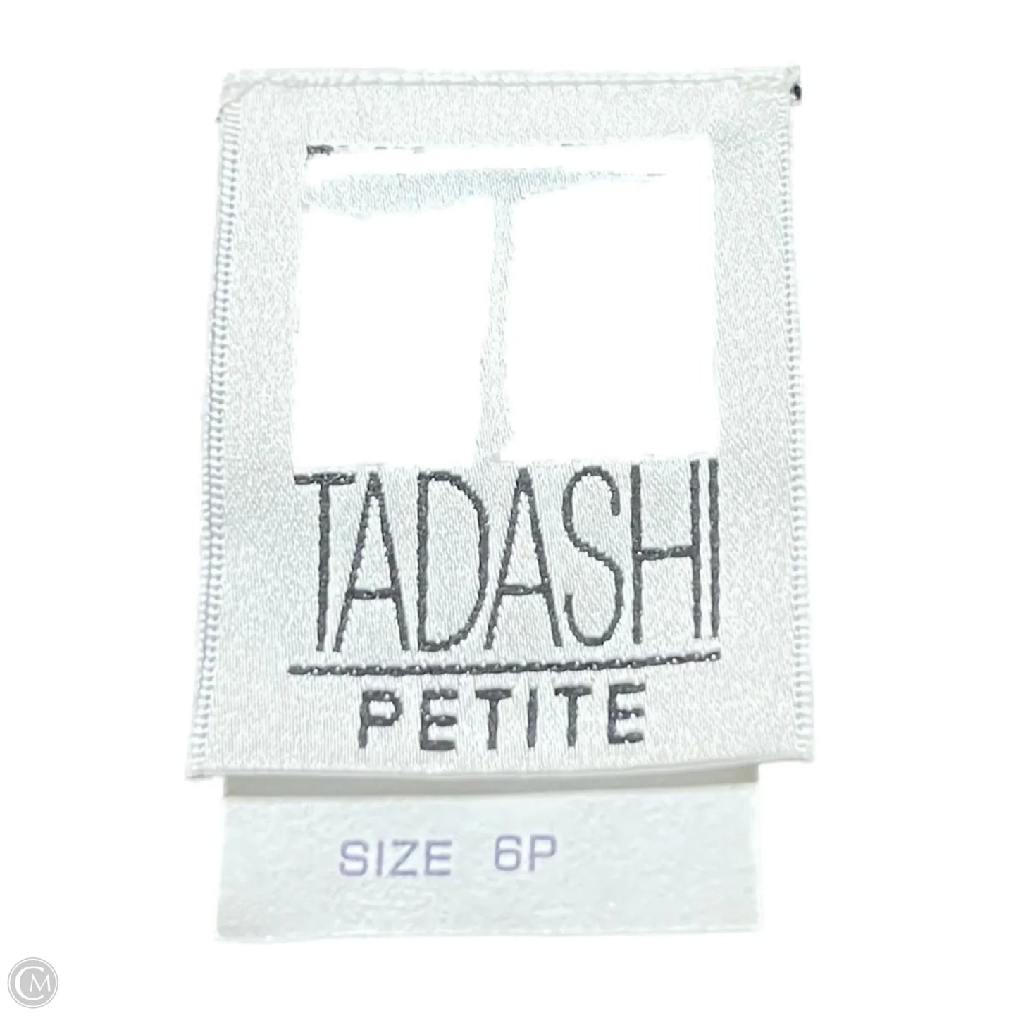 Dress Party Short By Tadashi In Black, Size: S