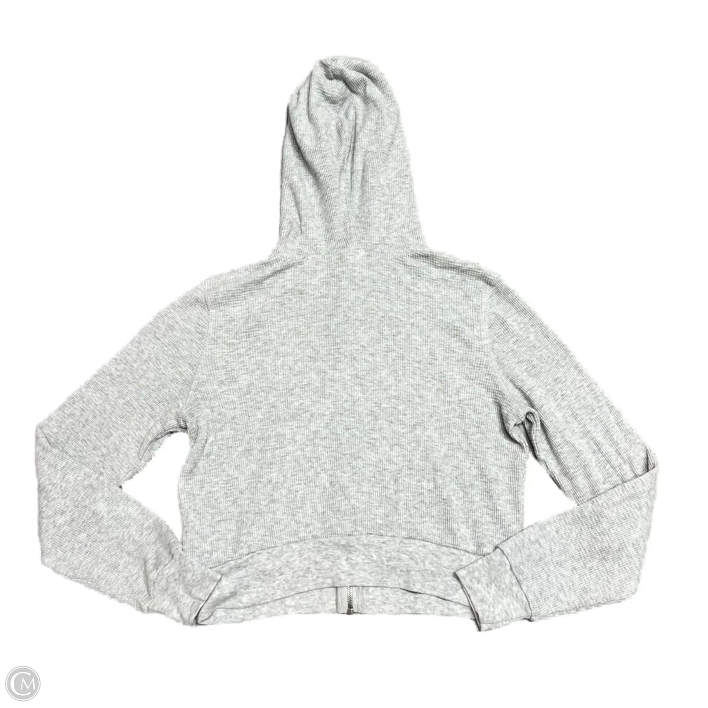Sweatshirt Hoodie By Tna In Grey, Size: M