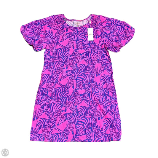 Dress Designer By Lilly Pulitzer In Blue & Pink, Size: L