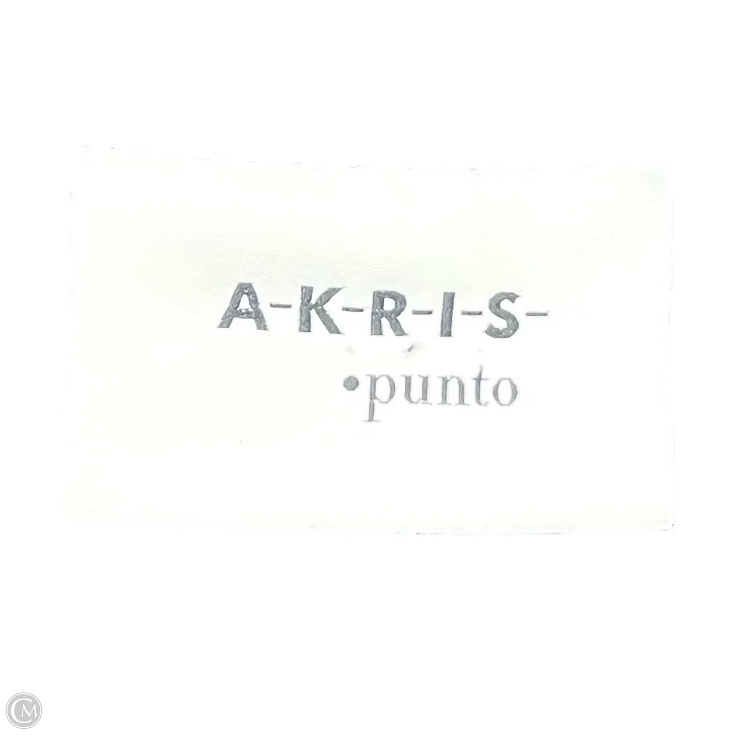 Blazer By Akris In Black & Grey, Size: L