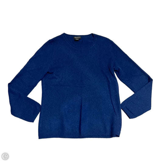 Sweater By Lord And Taylor In Navy, Size: Xl