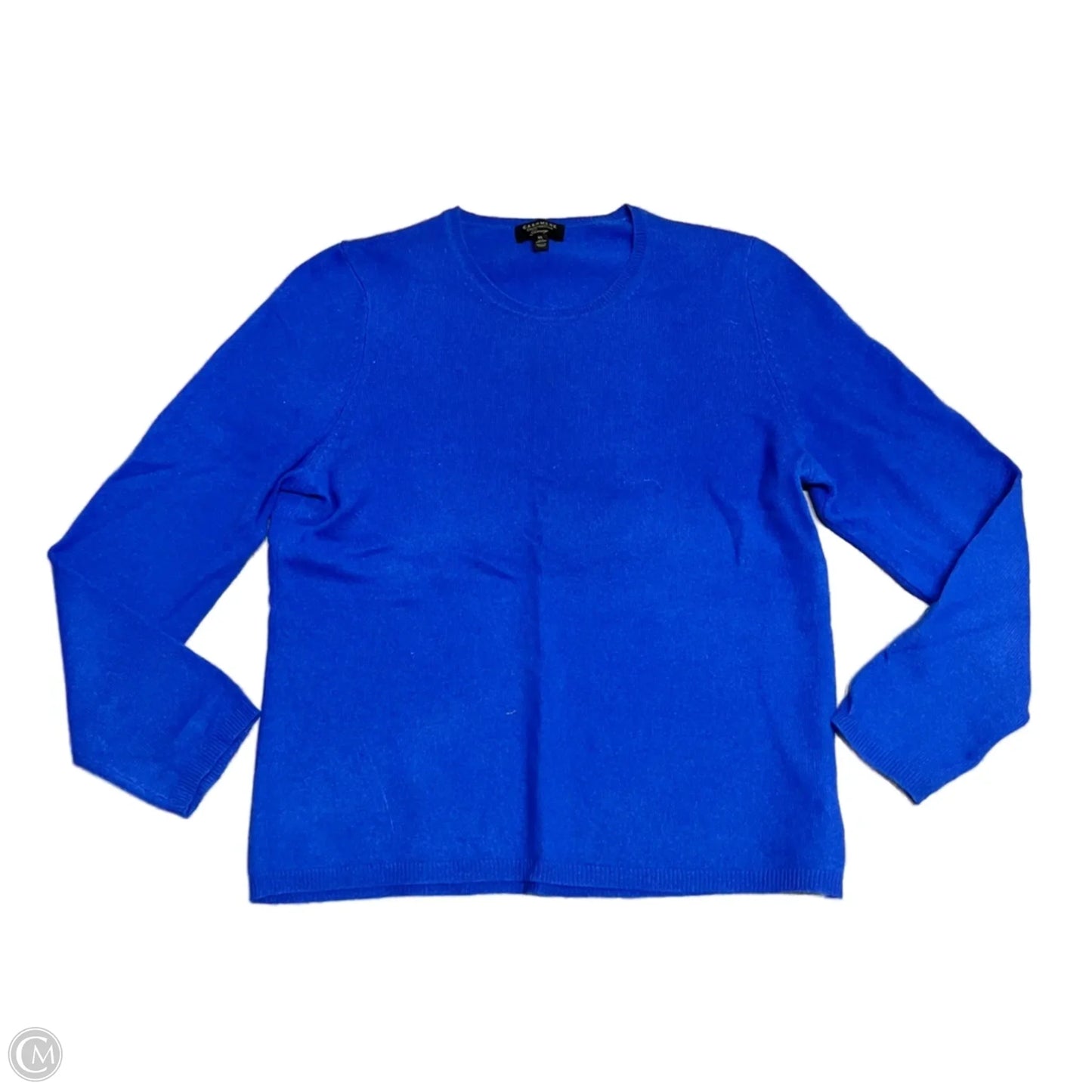 Sweater By Charter Club In Blue, Size: Xl