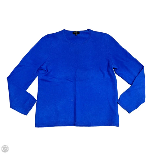 Sweater By Charter Club In Blue, Size: Xl