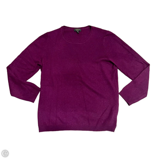 Sweater By Charter Club In Purple, Size: Xl