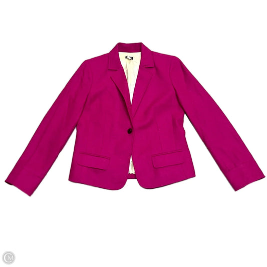 Blazer By J. Crew In Pink, Size: L