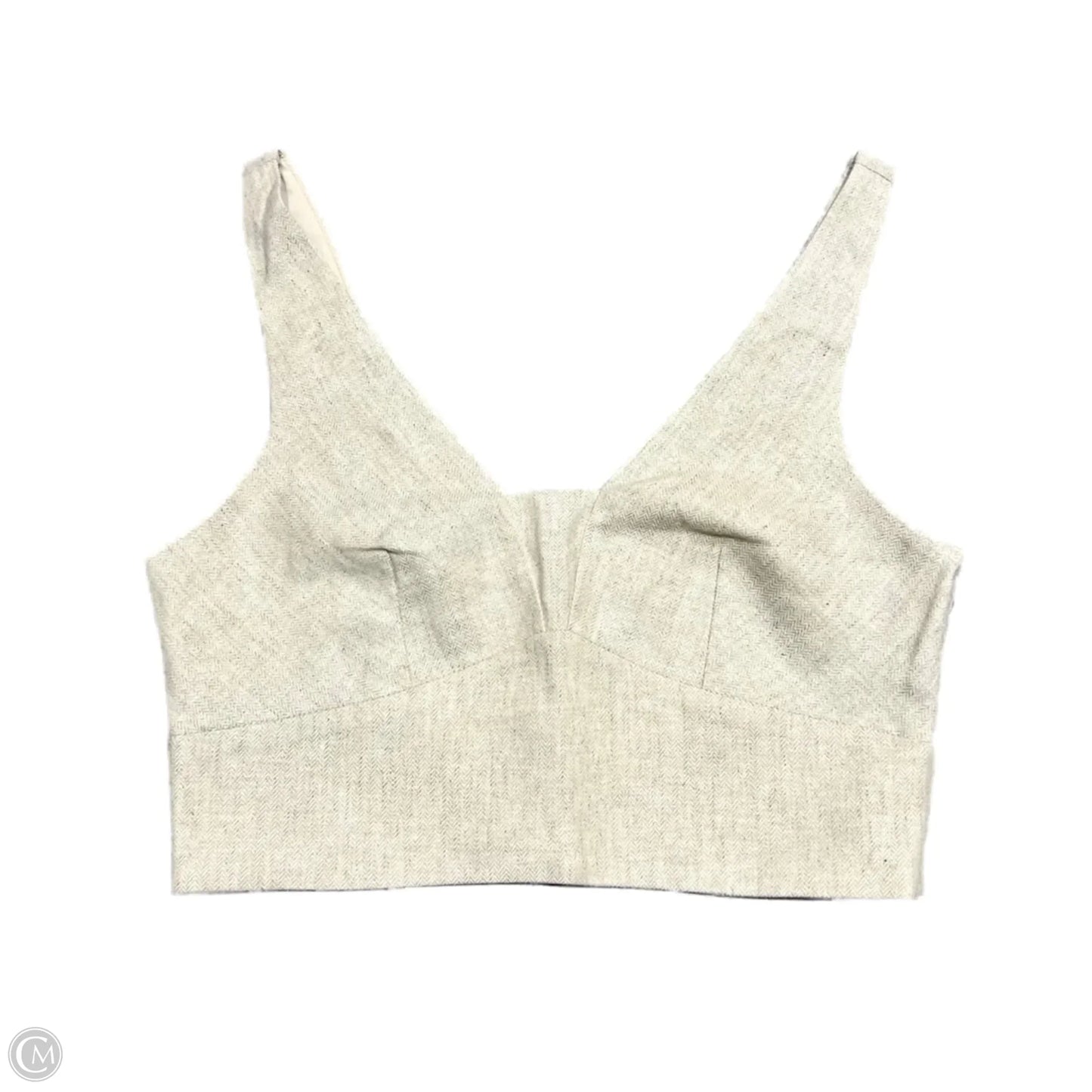 Top Sleeveless By Banana Republic In Cream, Size: Xs