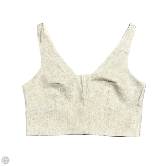 Top Sleeveless By Banana Republic In Cream, Size: Xs