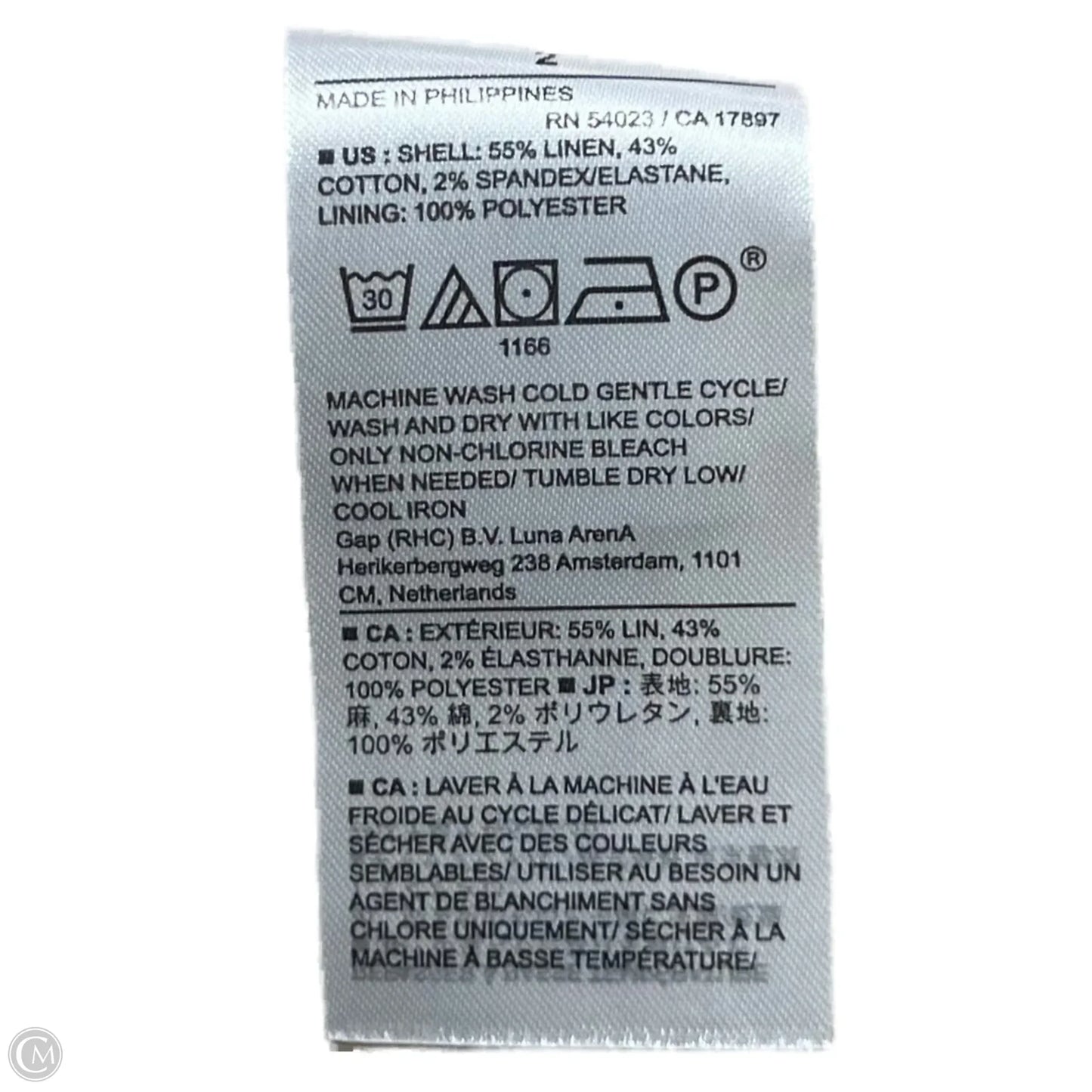 Top Sleeveless By Banana Republic In Cream, Size: Xs