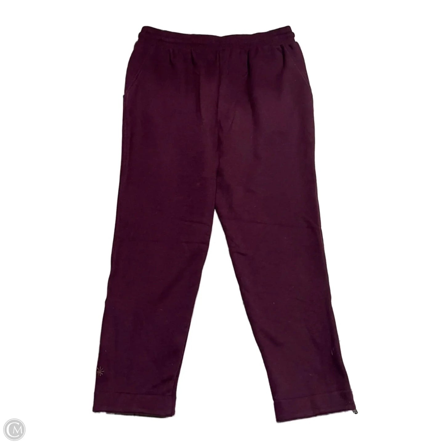 Athletic Pants By Athleta In Maroon, Size: 8