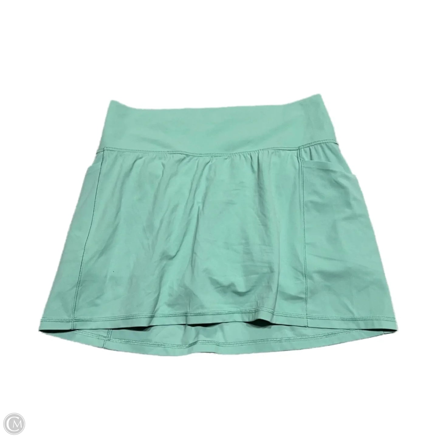 Athletic Skort By Athleta In Green, Size: 12