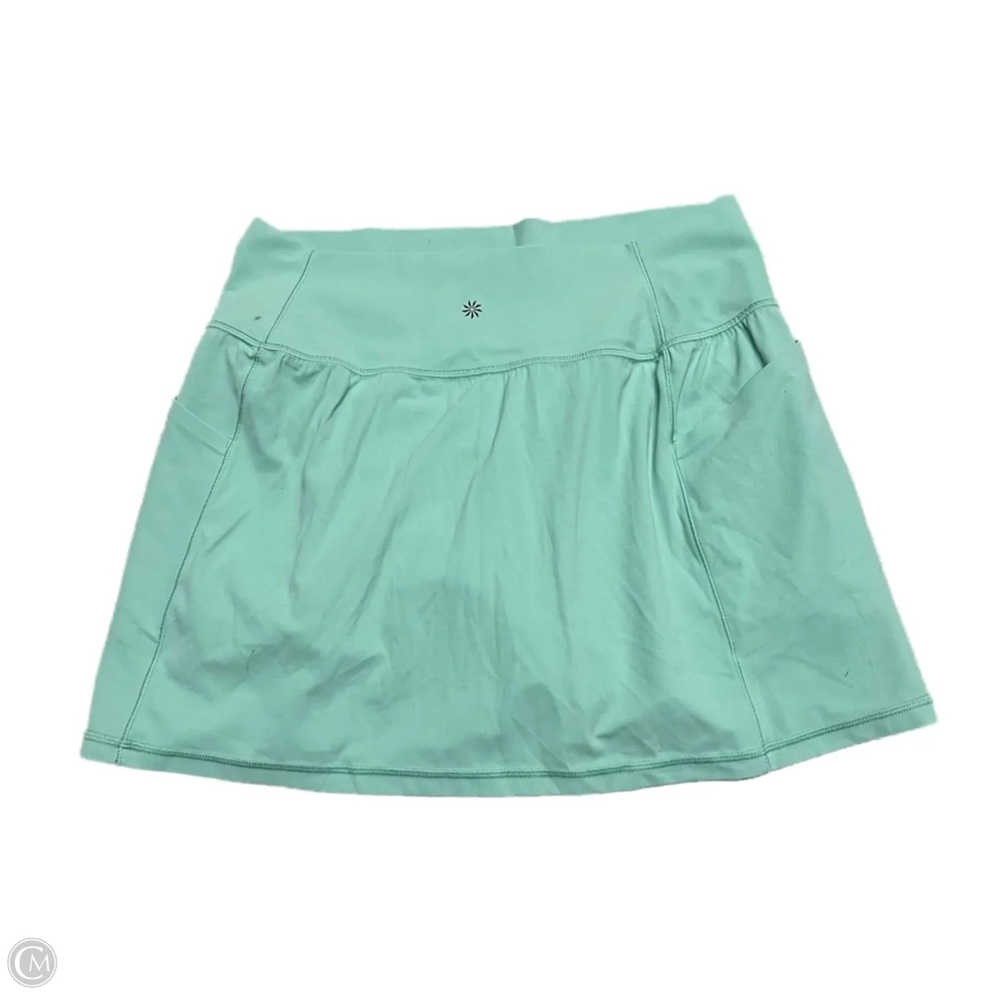 Athletic Skort By Athleta In Green, Size: 12