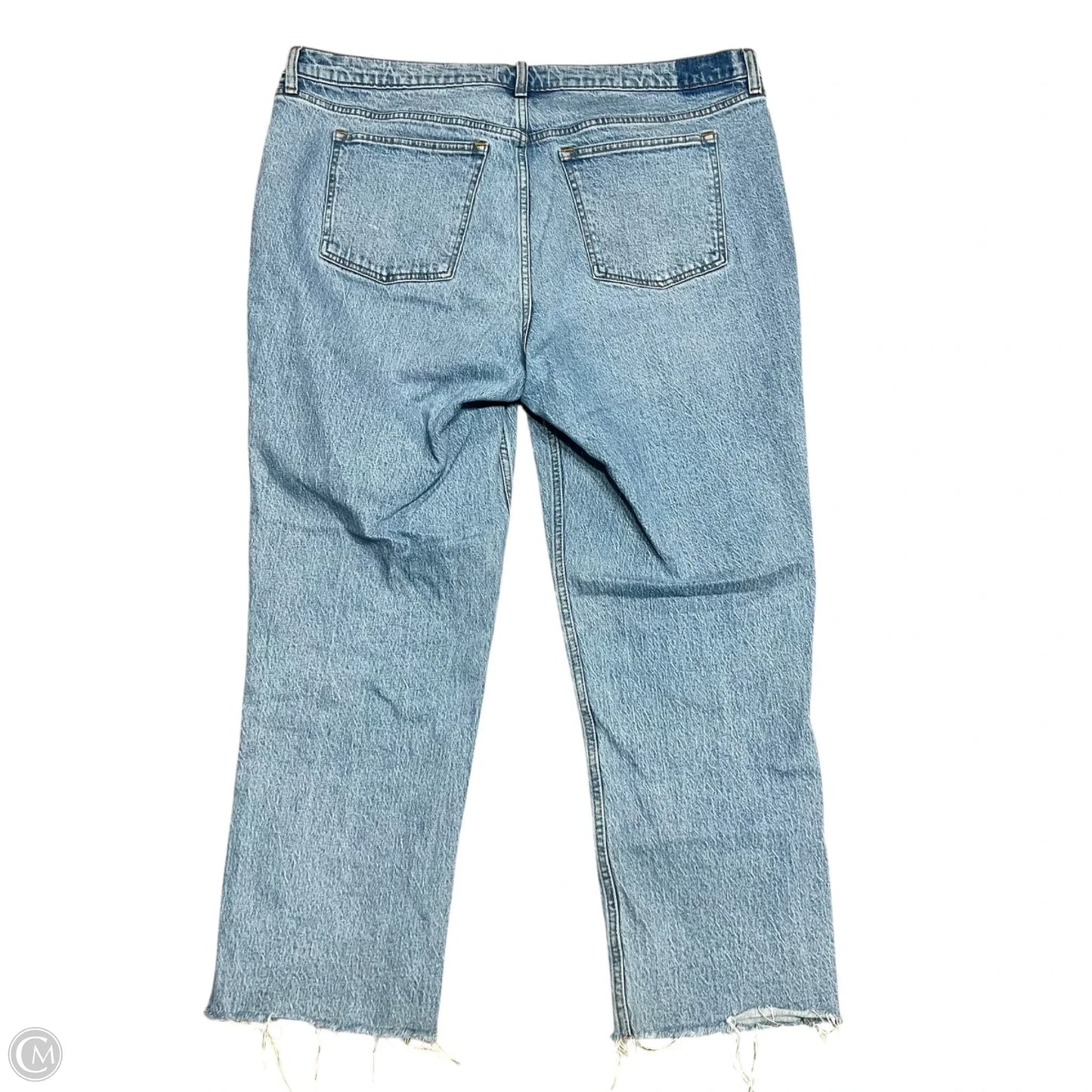 Jeans Flared By Hudson In Grey Denim, Size: 12