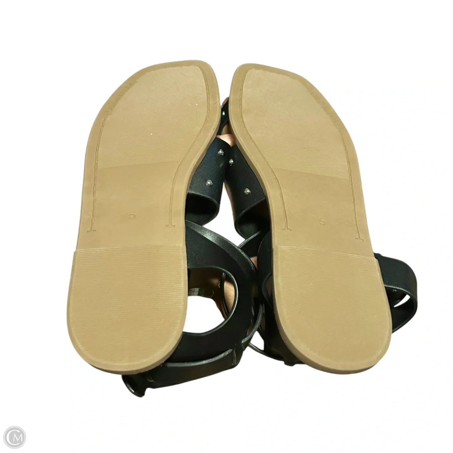 Sandals Flats By Old Navy In Black, Size: 5