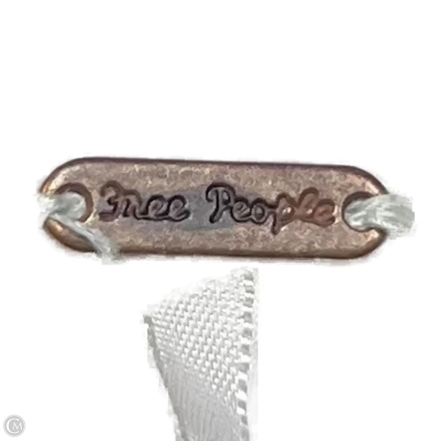 Top Long Sleeve By Free People In Cream & Red, Size: L