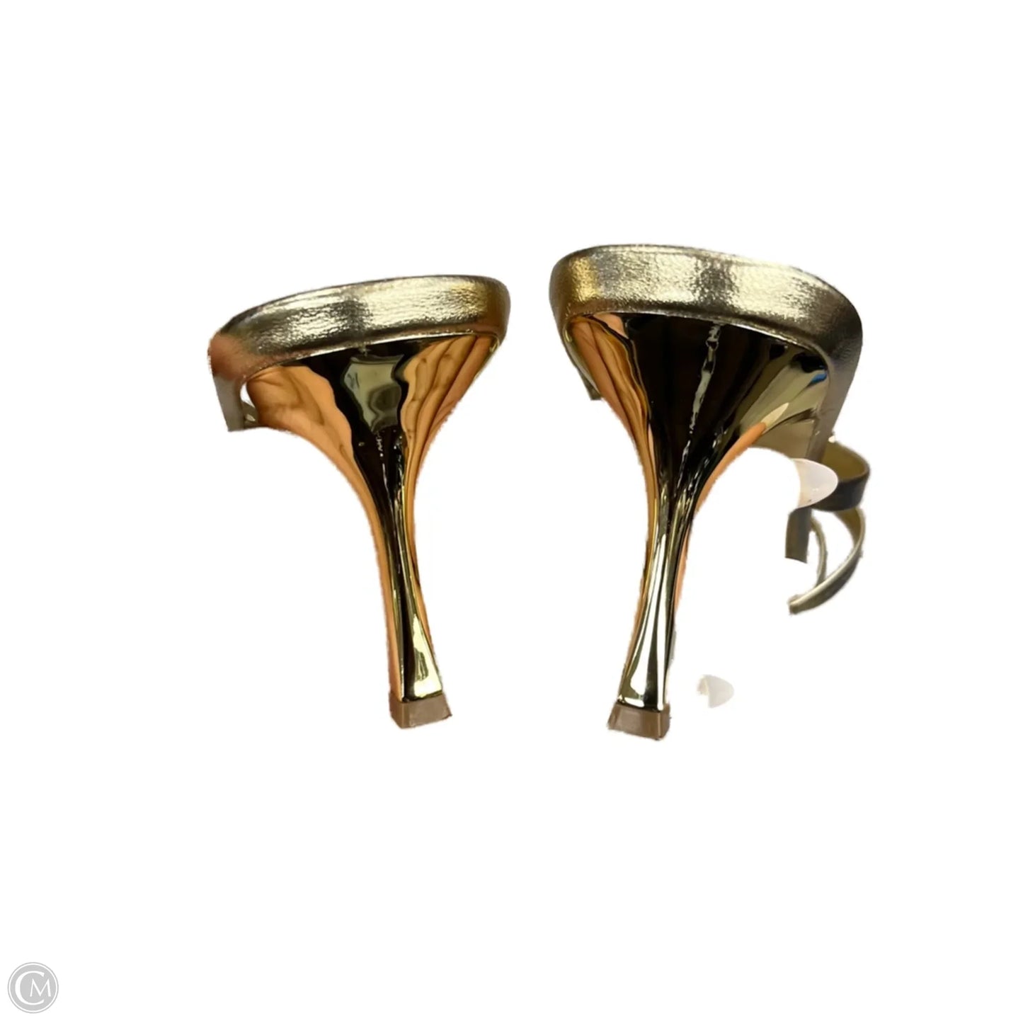 Sandals Designer By Lilly Pulitzer In Gold, Size: 9.5