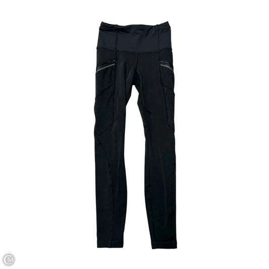 Athletic Leggings By Lululemon In Black, Size: 2