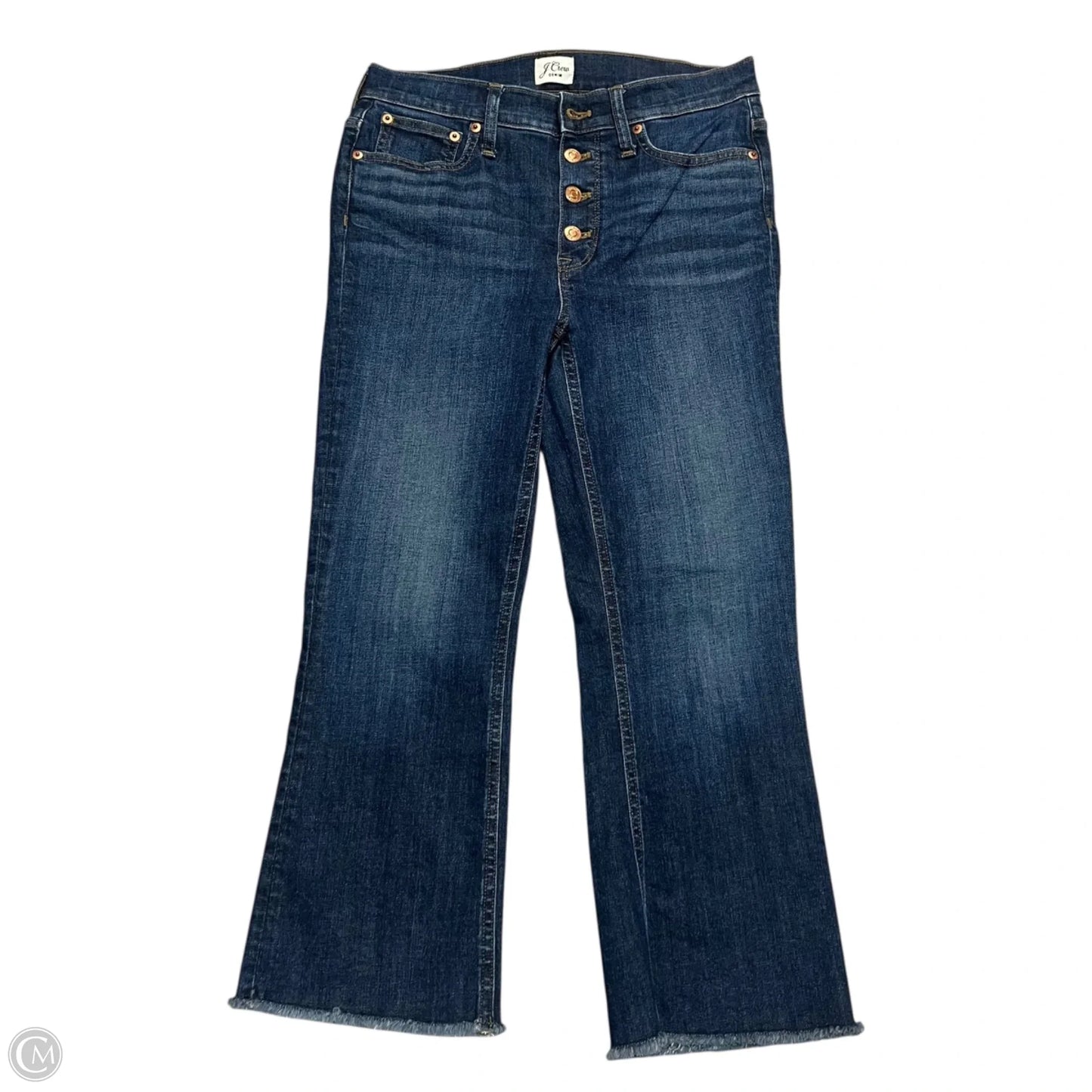 Jeans Boot Cut By J. Crew In Blue Denim, Size: 4