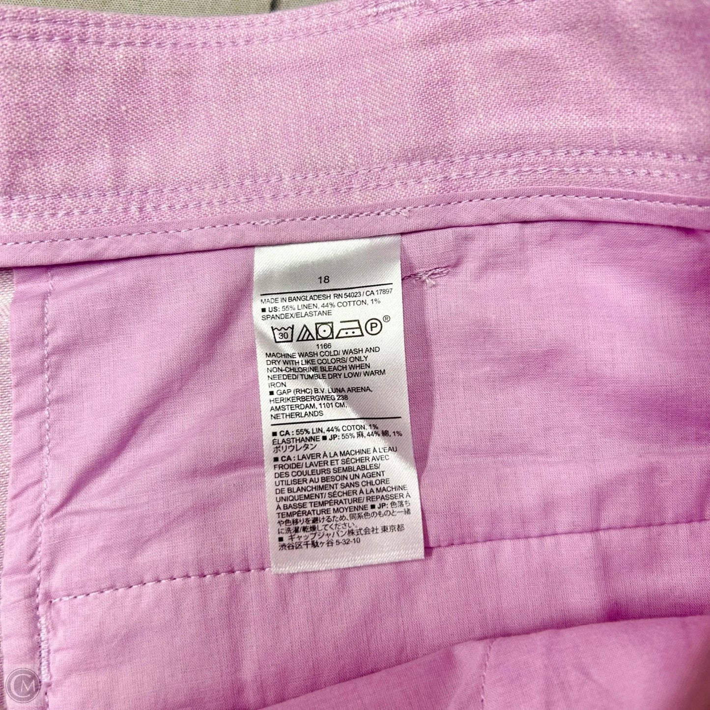 Pants Dress By Banana Republic In Purple, Size: 18