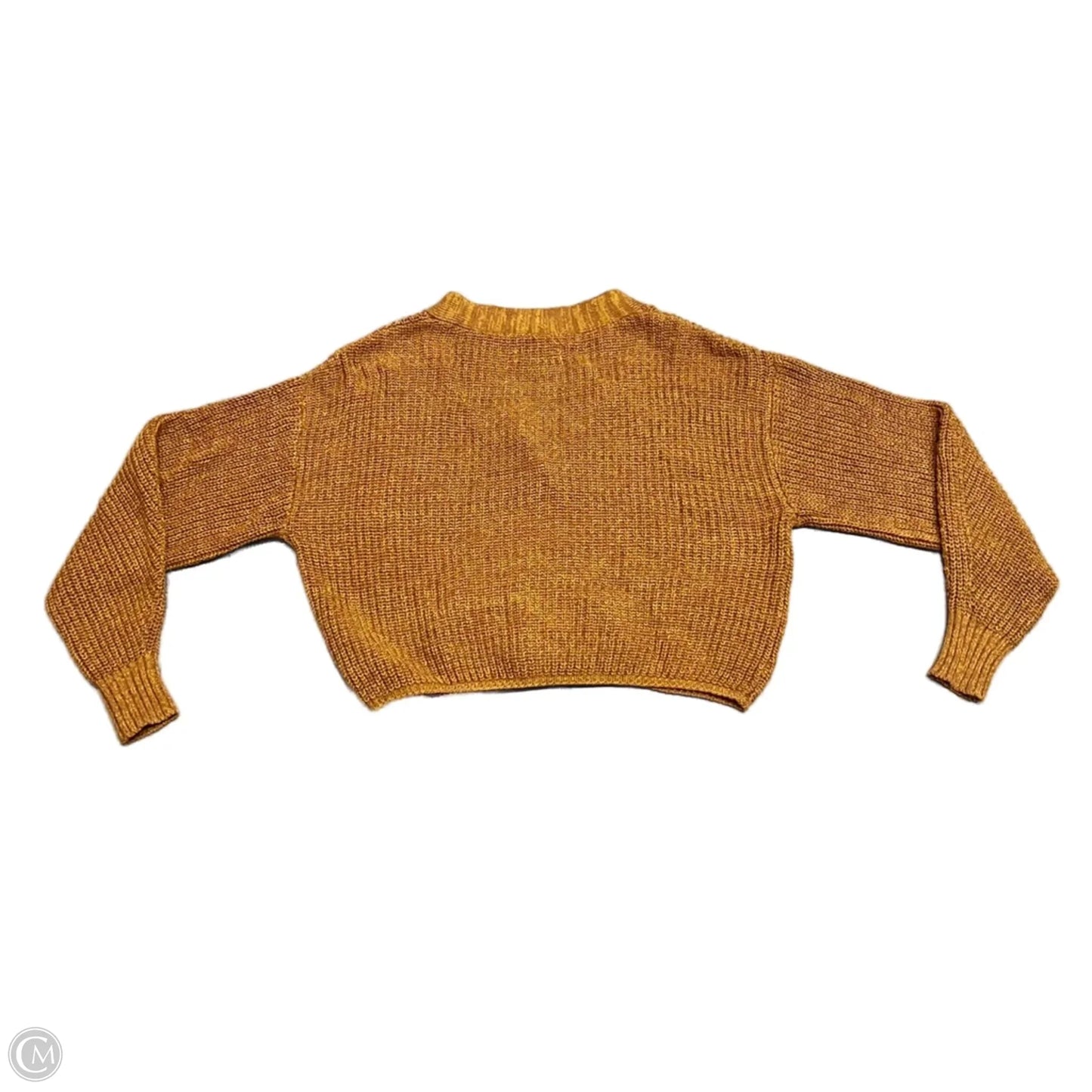 Sweater Cardigan By Urban Outfitters In Orange, Size: Xs