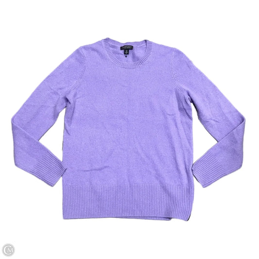 Sweater Cashmere By Saks Fifth Avenue In Purple, Size: M