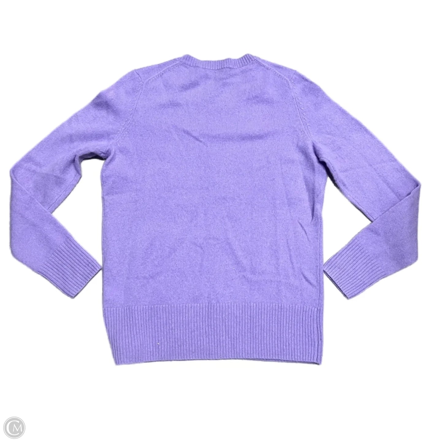 Sweater Cashmere By Saks Fifth Avenue In Purple, Size: M
