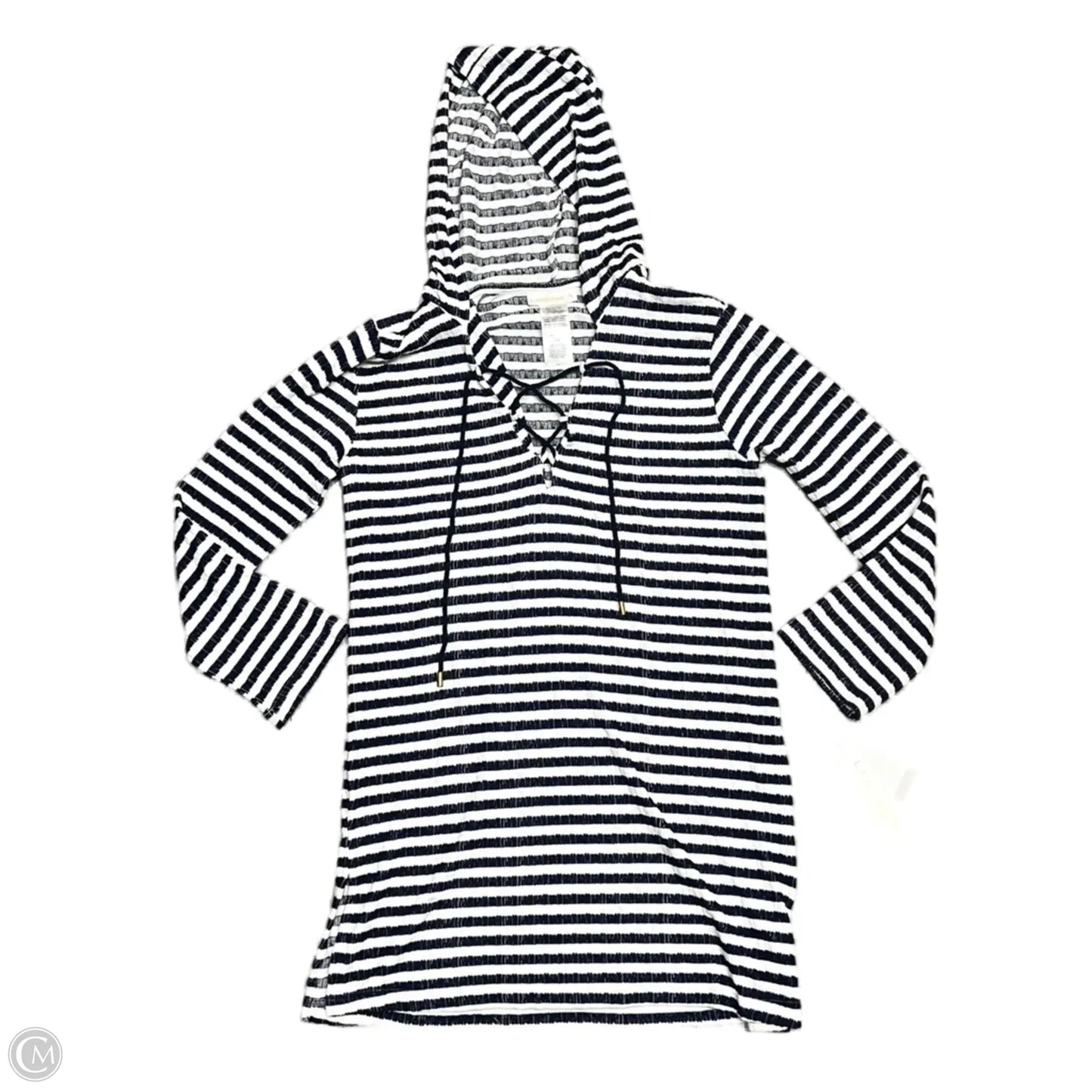 Swimwear Cover-up By La Blanca In Blue & White, Size: Xs