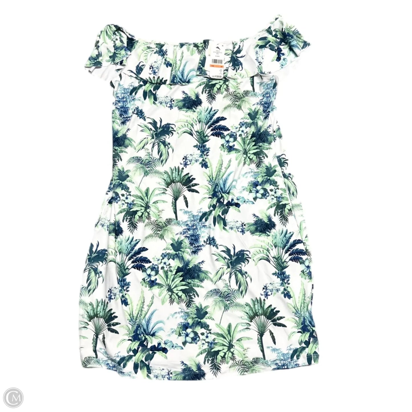 Swimwear Cover-up By Tommy Bahama In Blue & Green, Size: S