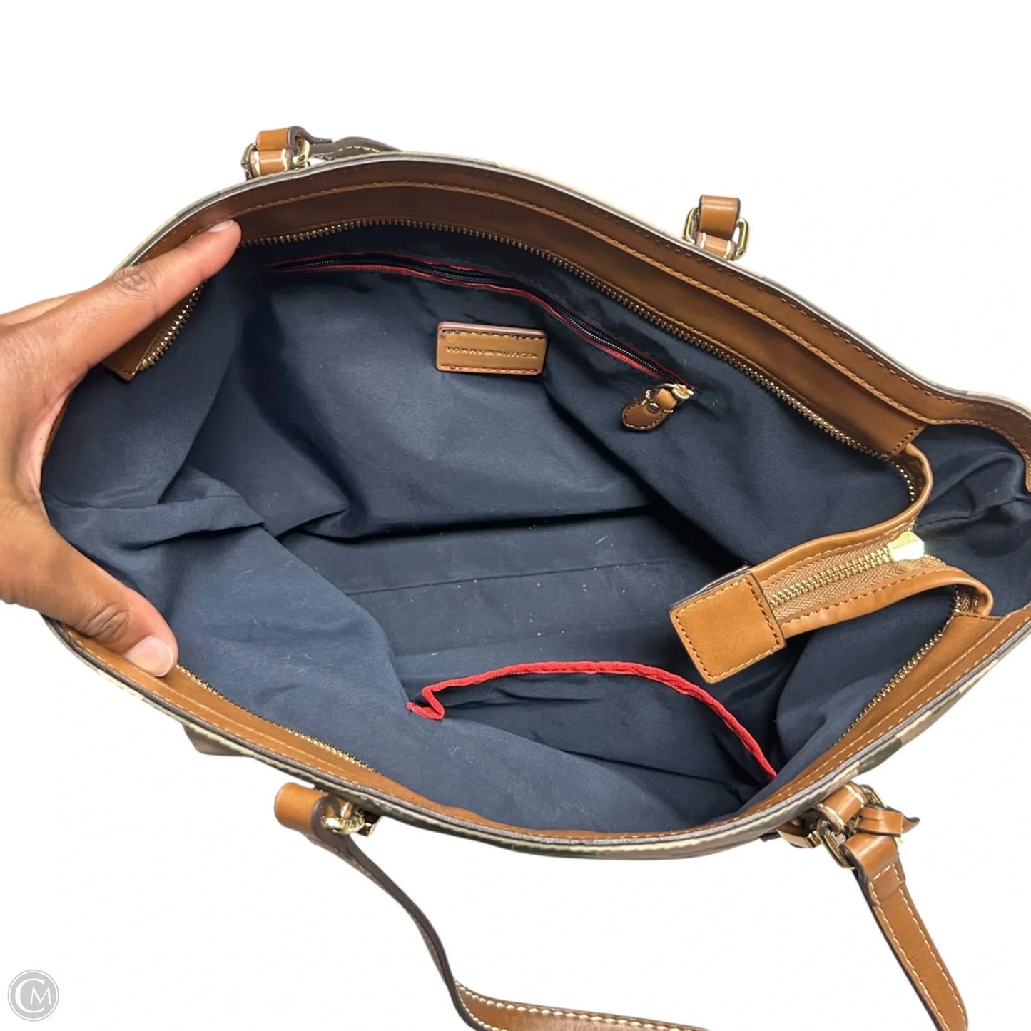 Tote By Tommy Hilfiger, Size: Large