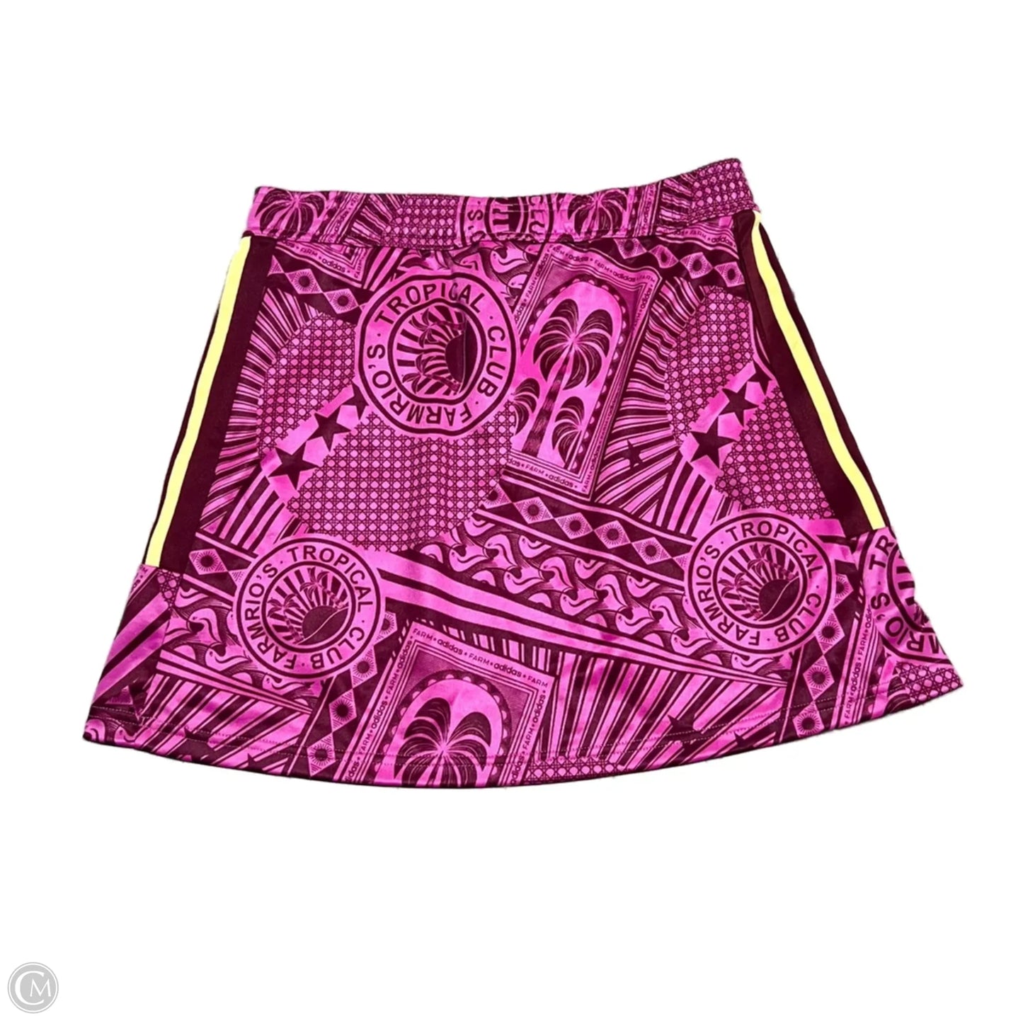 Skirt Mini & Short By Farm Rio In Pink & Red, Size: 4