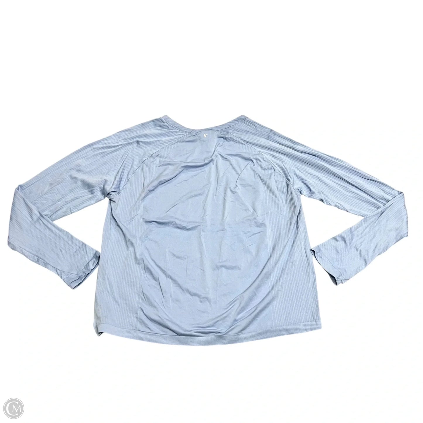 Athletic Top Long Sleeve Crewneck By Old Navy In Blue, Size: 3x