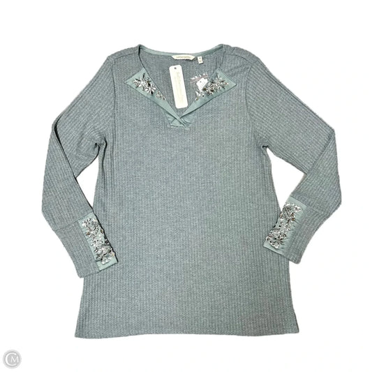 Sweater By Soft Surroundings In Blue, Size: M