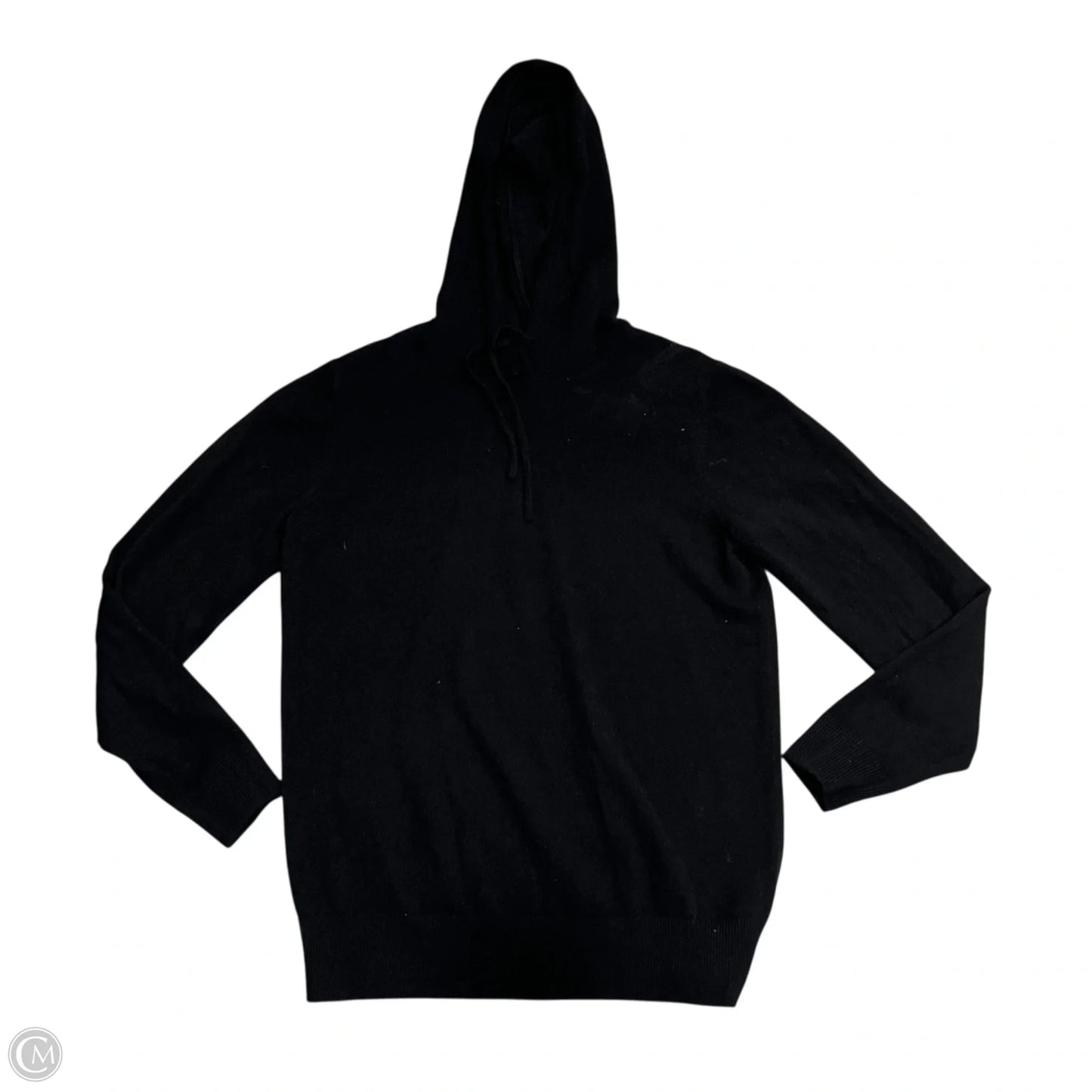 Sweatshirt Hoodie By Everlane In Black, Size: S