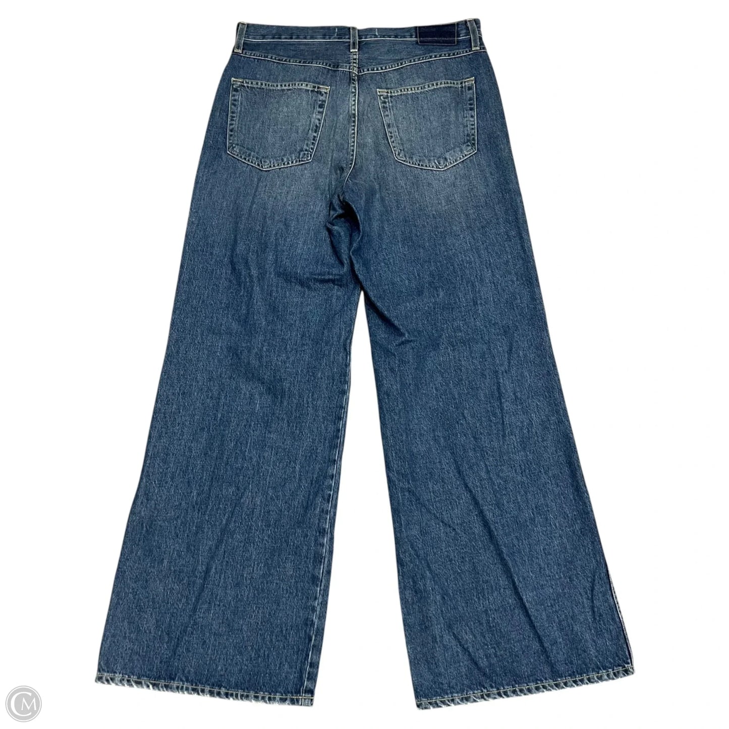 Jeans Flared By Amo In Blue Denim, Size: 12